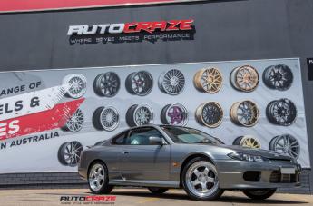 NISSAN00SX S15 RS1 SILVER MACHINED LIP